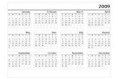 2009 Calendar