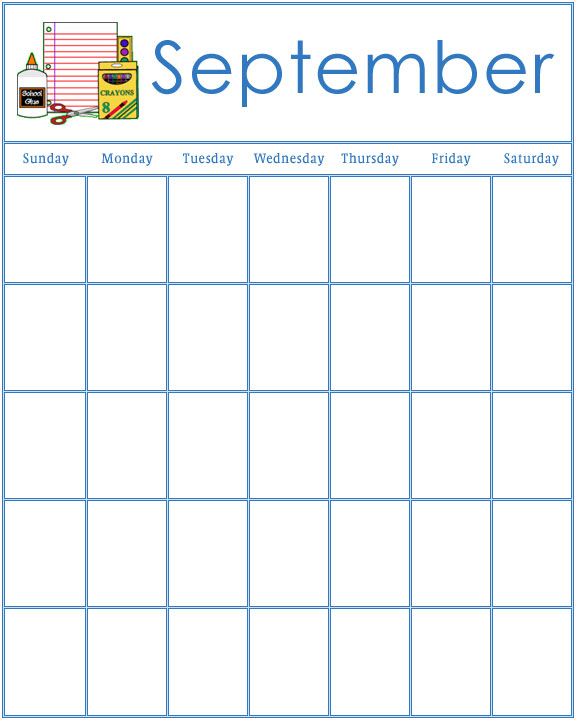 preschool-calendars