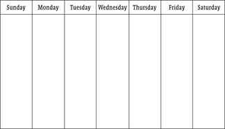 blank calendars weekly blank calendar templates